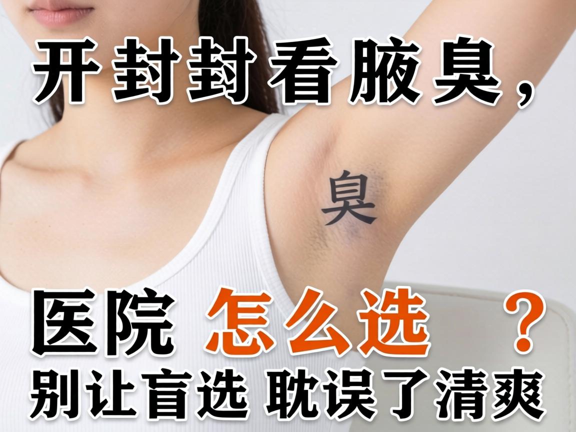 开封看腋臭，医院怎么选？别让盲选耽误了清爽