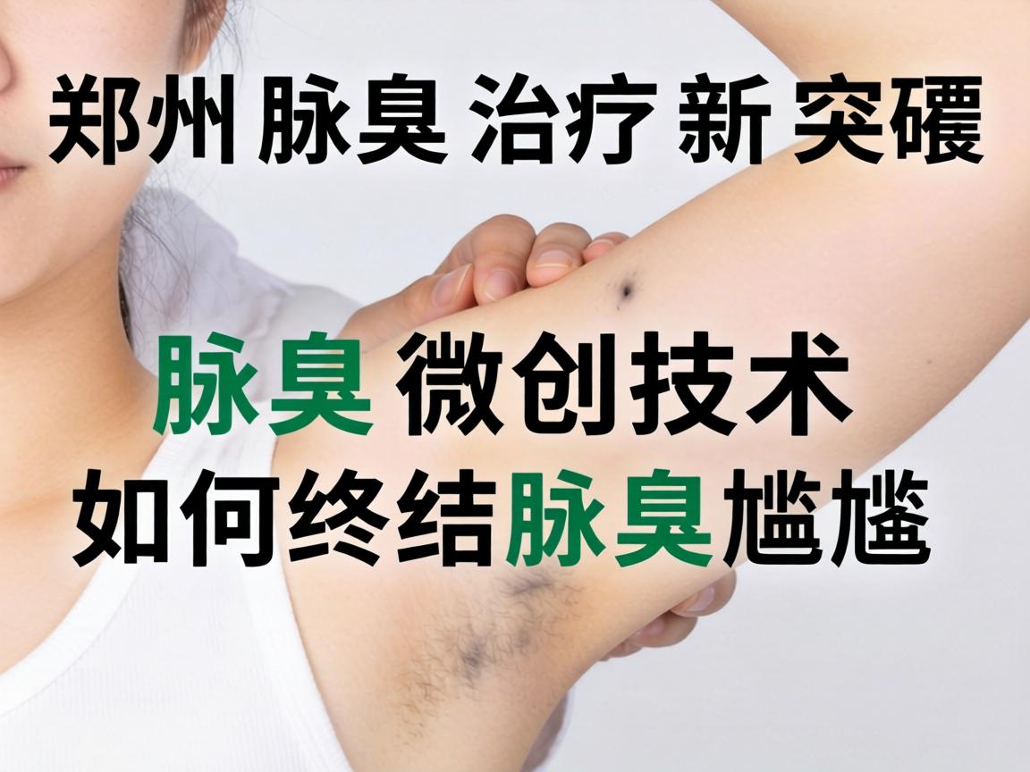郑州腋臭治疗新突破，腋臭微创技术如何终结腋臭尴尬