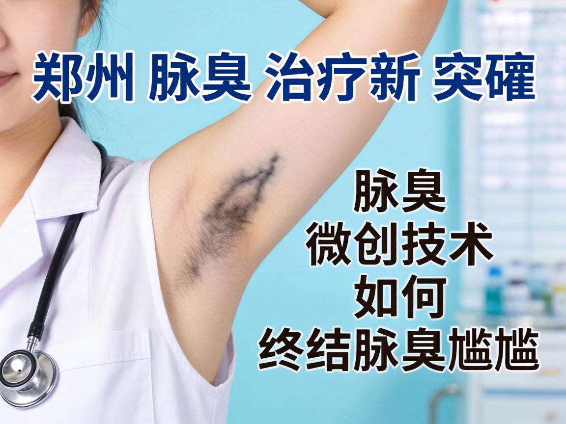 郑州腋臭治疗新突破，腋臭微创技术如何终结腋臭尴尬