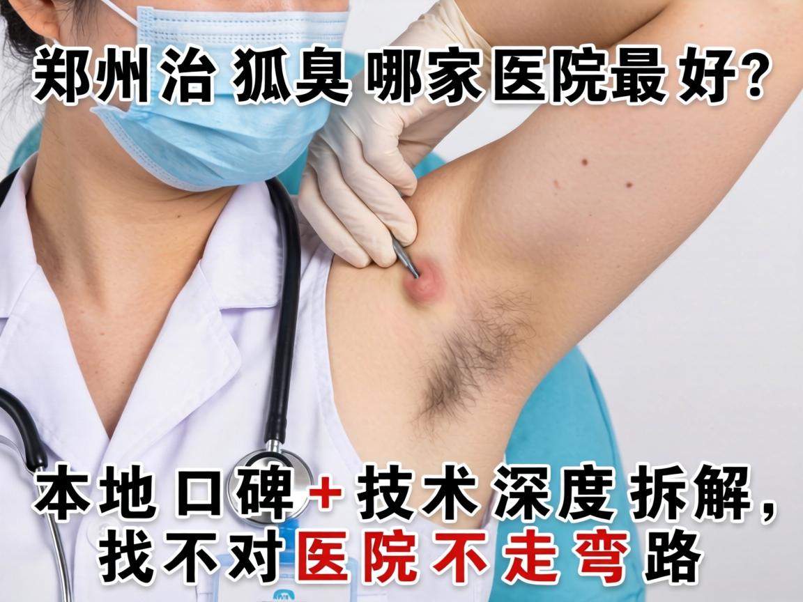 郑州治狐臭哪家医院最好？本地口碑+技术深度拆解，找对医院不走弯路