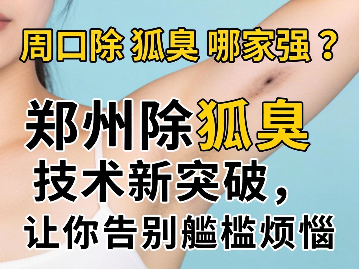 周口除狐臭哪家强？郑州除狐臭技术新突破，让你告别尴尬烦恼