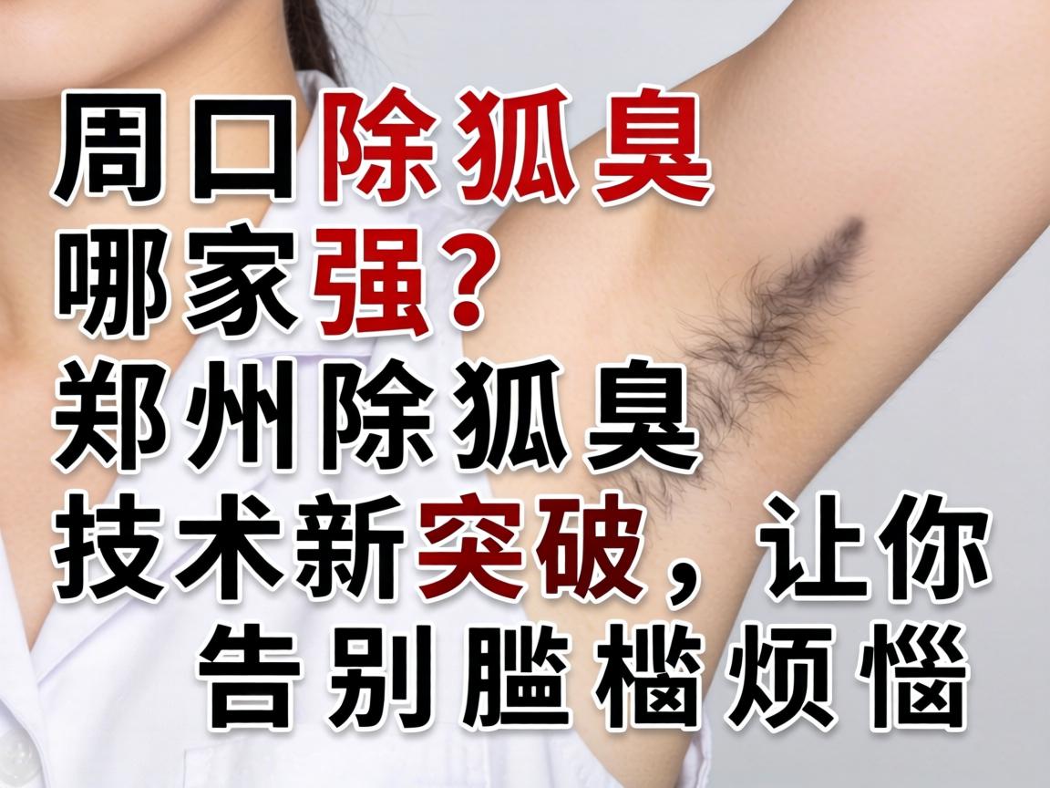 周口除狐臭哪家强？郑州除狐臭技术新突破，让你告别尴尬烦恼