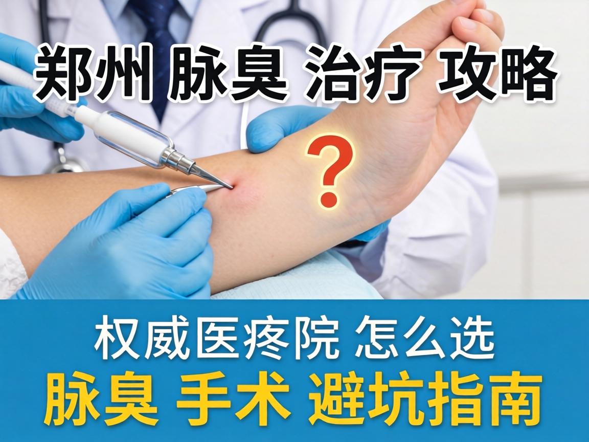 郑州腋臭治疗攻略，权威医院怎么选？腋臭手术避坑指南