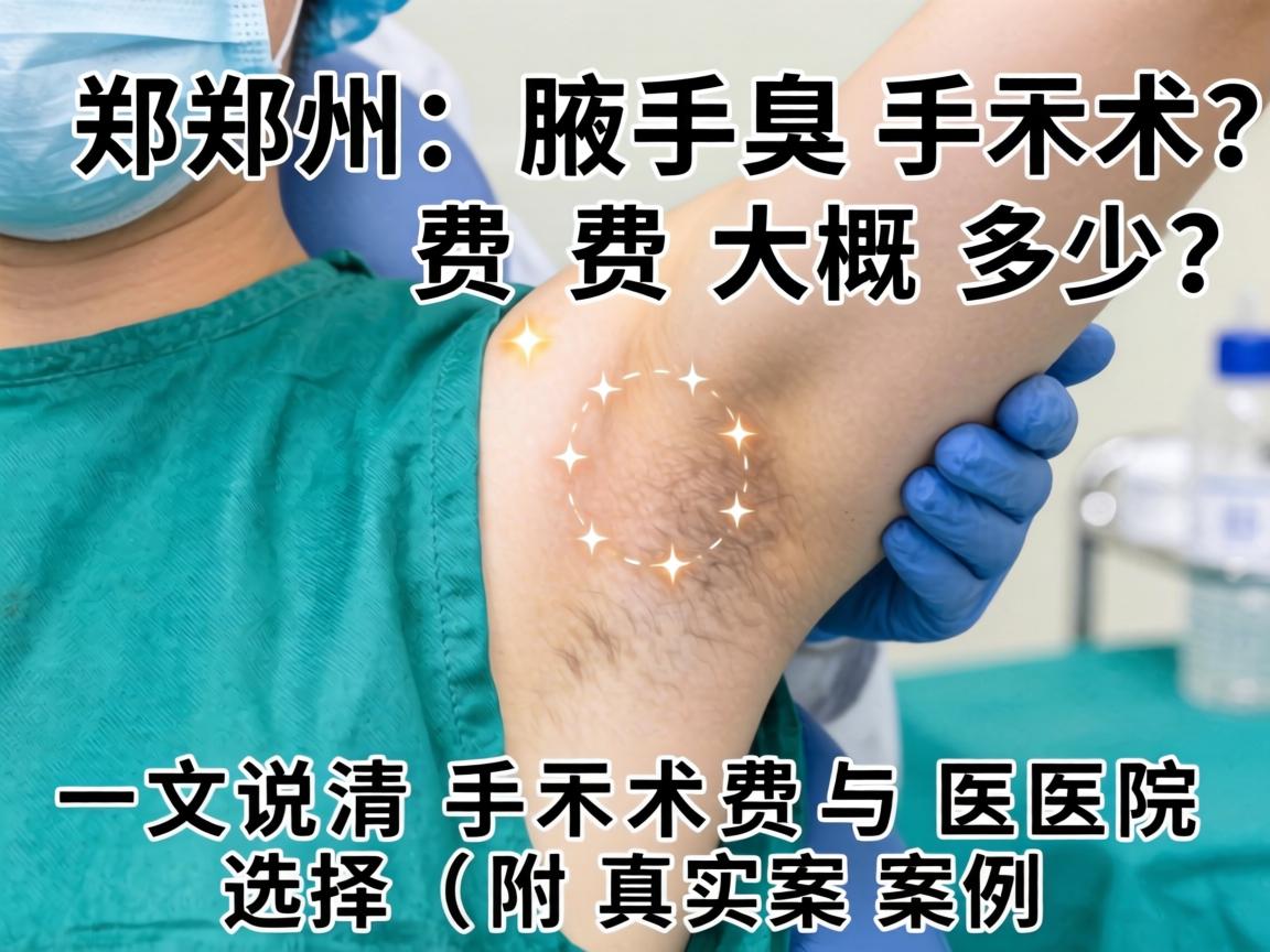 郑州腋臭手术费大概多少?一文说清手术费与医院选择(附真实案例) 郑州腋臭手术费大概多少?一文说清手术费与医院选择(附真实案例)
