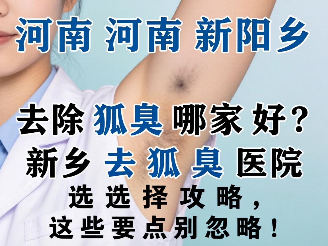 河南新乡去除狐臭哪家好?新乡去狐臭医院选择攻略,这些要点别忽略! 河南新乡去除狐臭哪家好?新乡去狐臭医院选择攻略,这些要点别忽略!