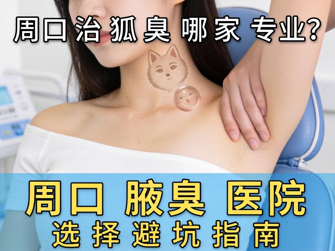 周口治狐臭哪家专业？周口腋臭医院选择避坑指南