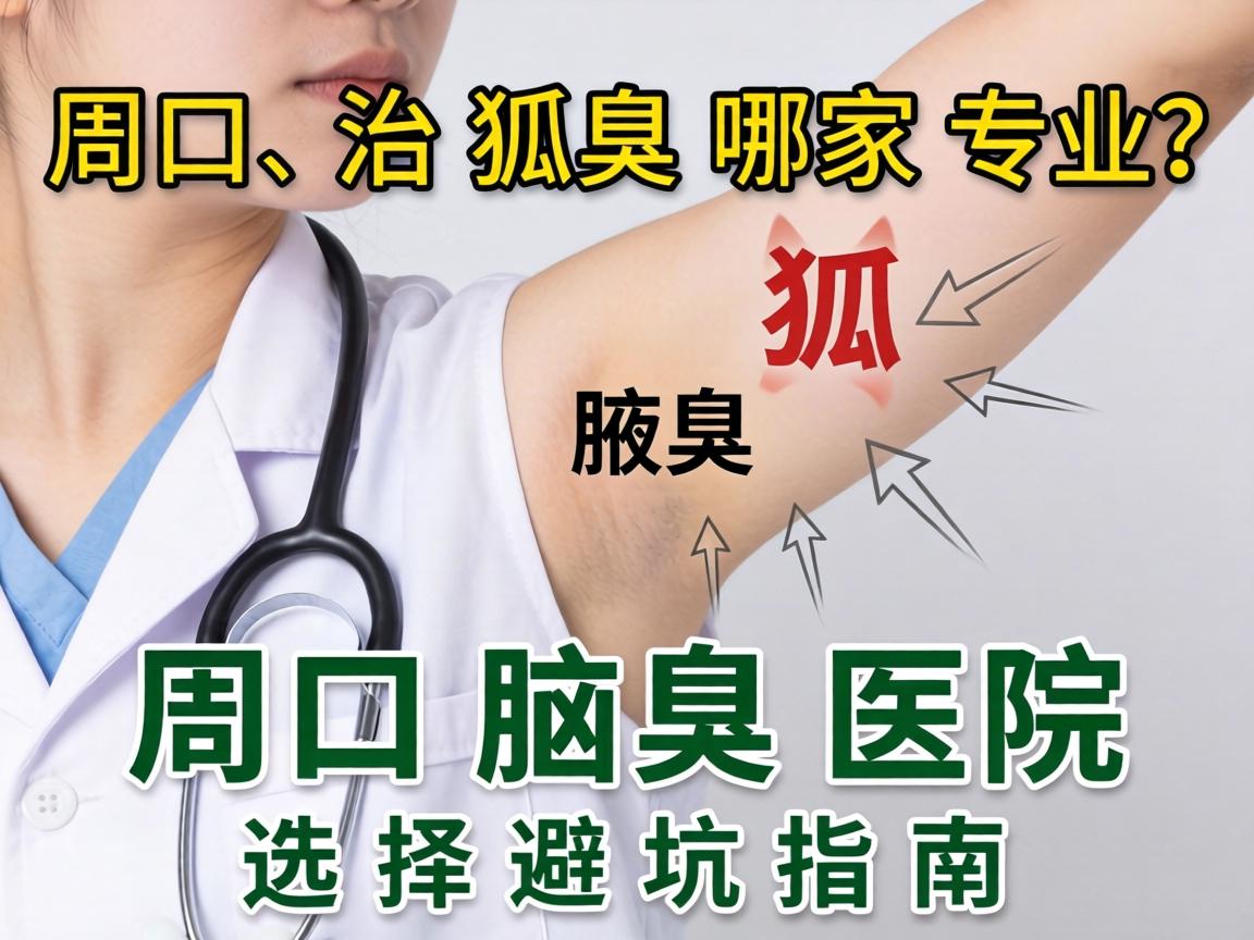 周口治狐臭哪家专业？周口腋臭医院选择避坑指南