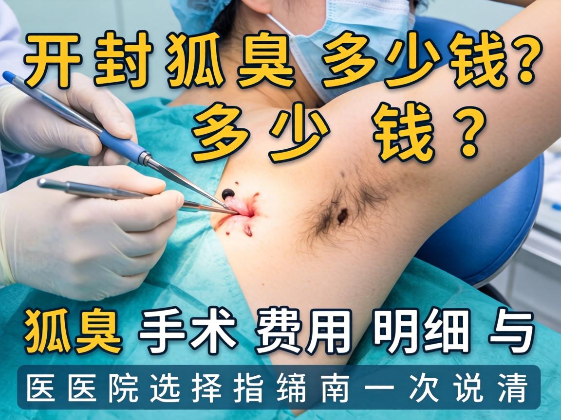 开封狐臭手术多少钱?狐臭手术费用明细与医院选择指南一次说清 开封狐臭手术多少钱?狐臭手术费用明细与医院选择指南一次说清