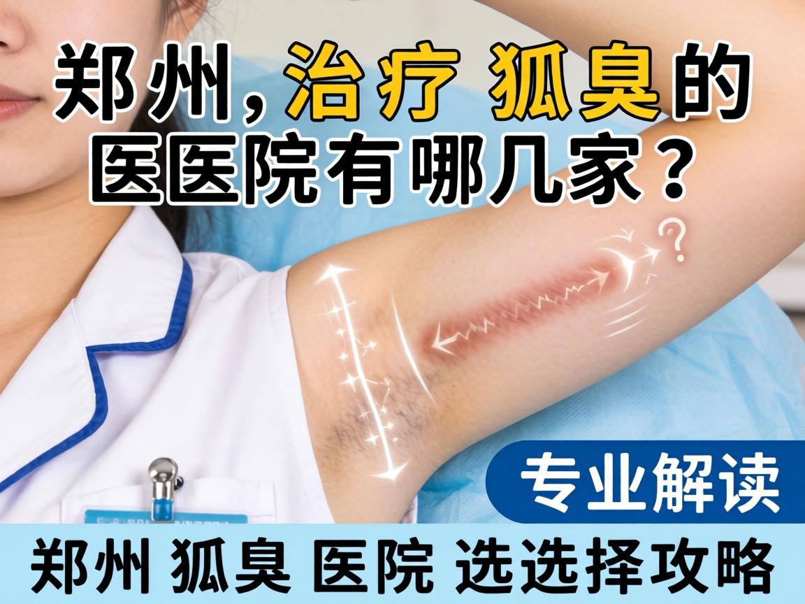 郑州治疗狐臭的医院有哪几家？专业解读郑州狐臭医院选择攻略