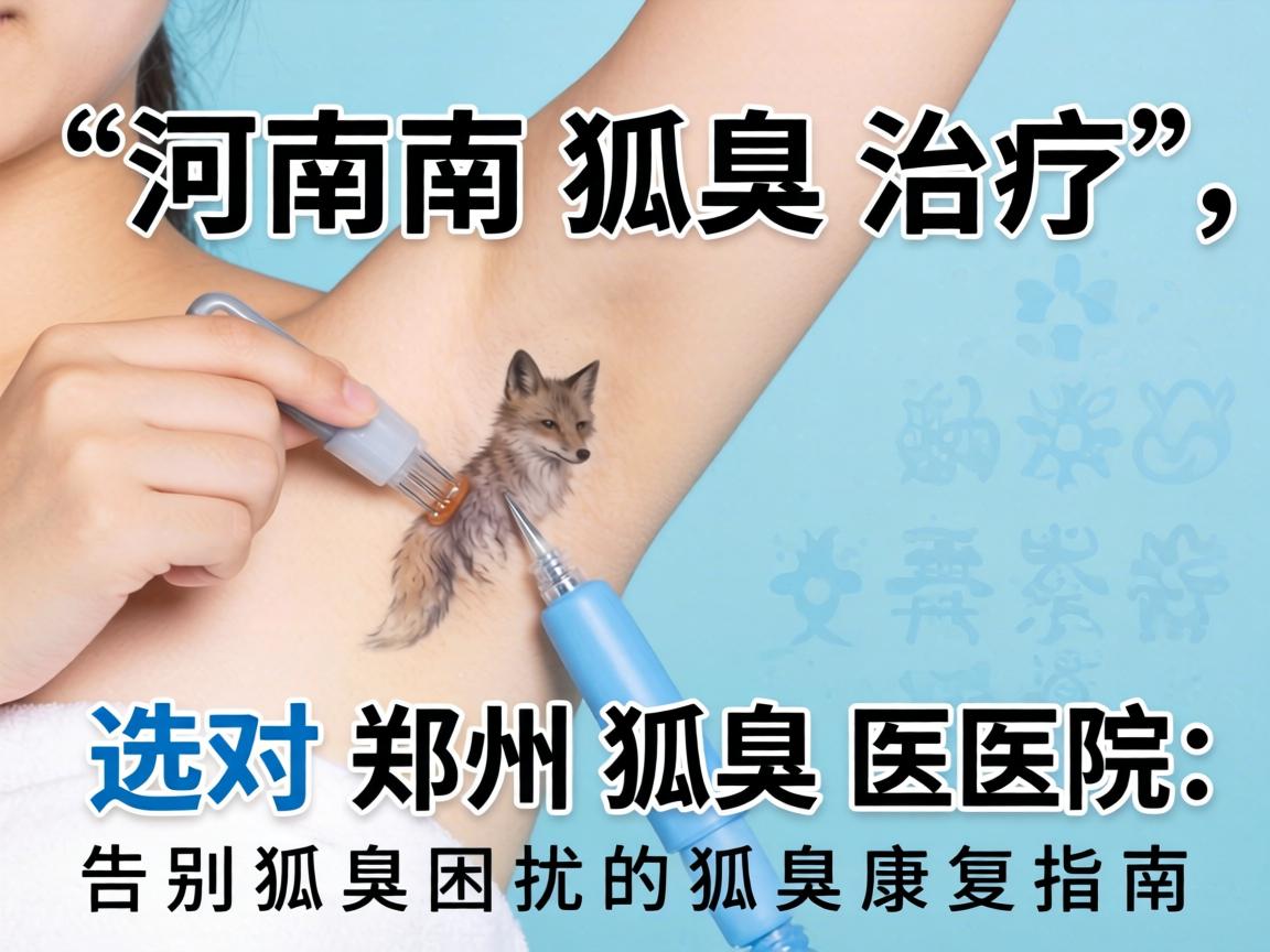 河南狐臭治疗，选对郑州狐臭医院，告别狐臭困扰的狐臭康复指南