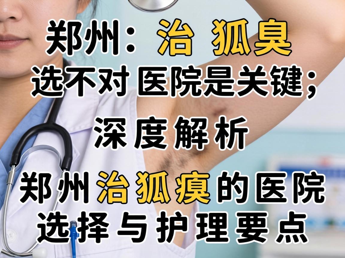 郑州治狐臭,选对医院是关键,深度解析郑州治狐臭的医院选择与护理要点 郑州治狐臭,选对医院是关键,深度解析郑州治狐臭的医院选择与护理要点