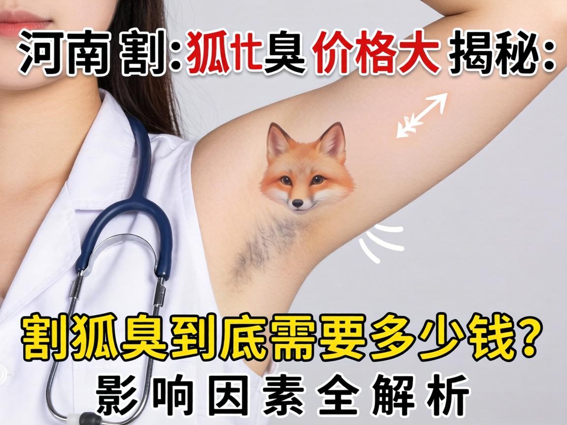 河南割狐臭价格大揭秘，割狐臭到底需要多少钱？影响因素全解析