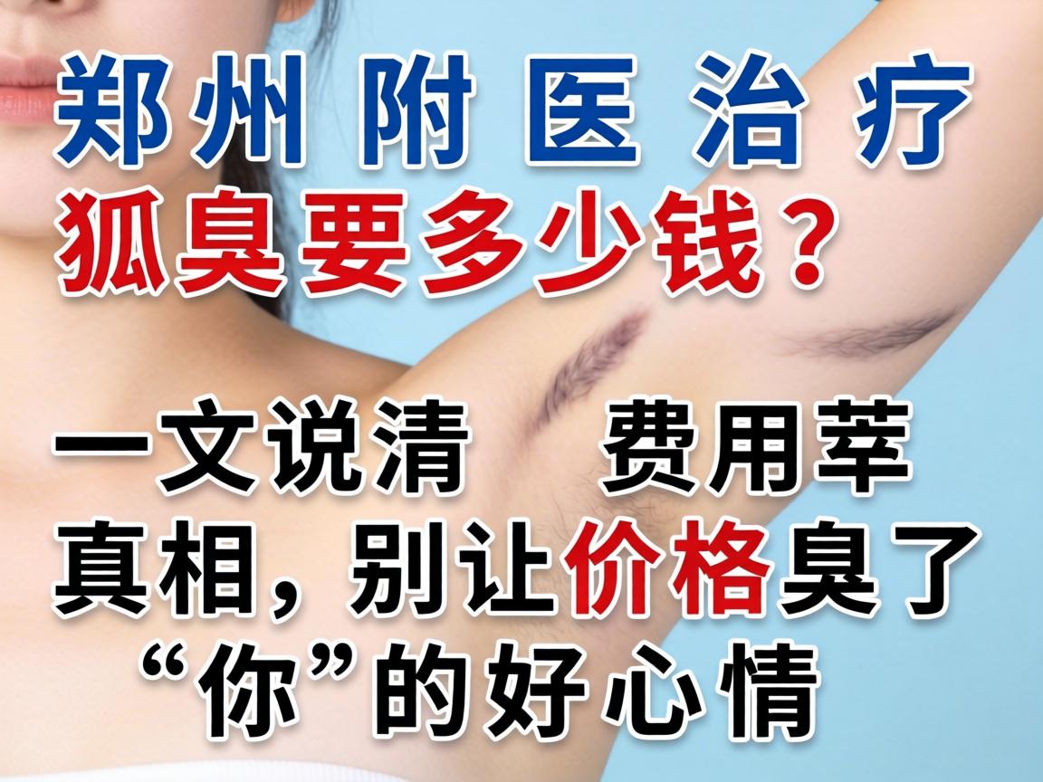 郑州附医治疗狐臭要多少钱?一文说清费用真相,别让价格臭了你的好心情 郑州附医治疗狐臭要多少钱?一文说清费用真相,别让价格臭了你的好心情