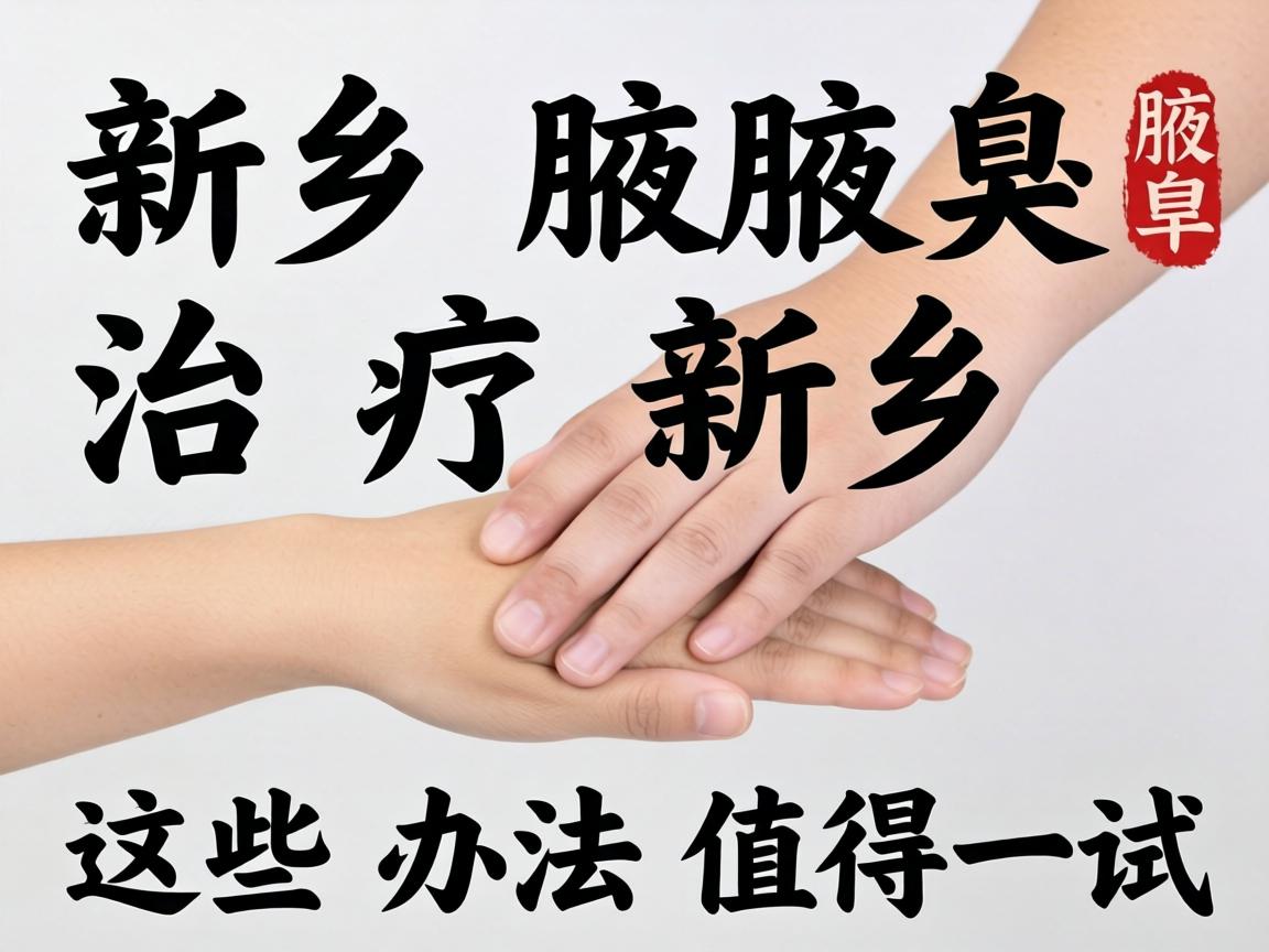 新乡腋臭治疗新乡，这些办法值得一试