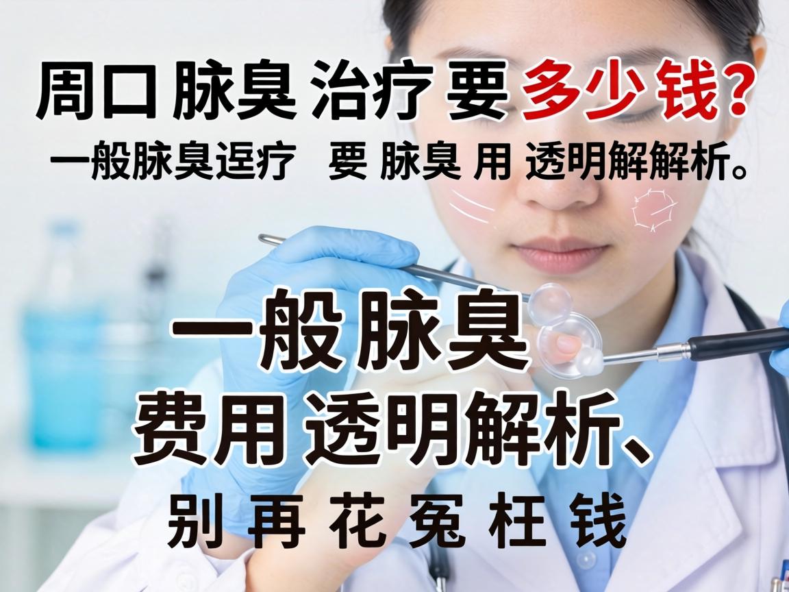 周口腋臭治疗要多少钱？一般腋臭费用透明解析，别再花冤枉钱