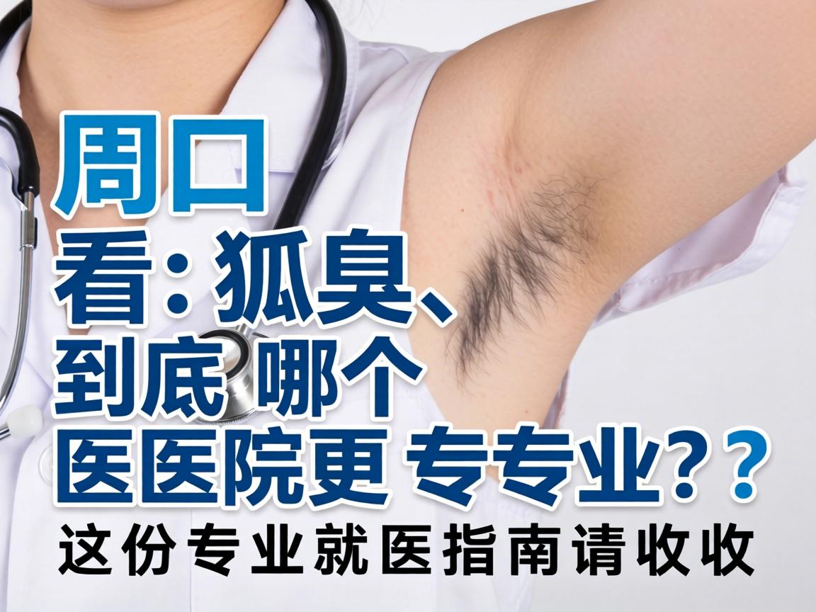 周口看狐臭，到底哪个医院更专业？这份专业就医指南请收好