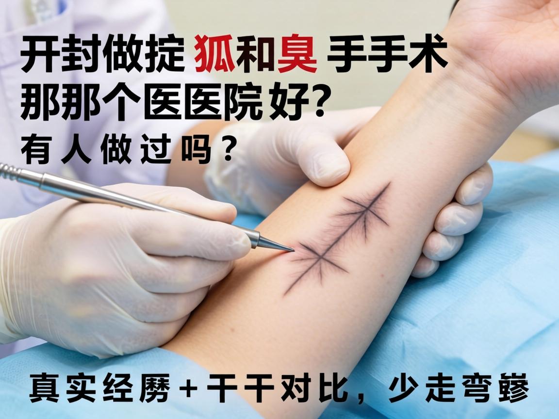 开封做狐臭手术那个医院好？有人做过吗？真实经历+干货对比，少走弯路