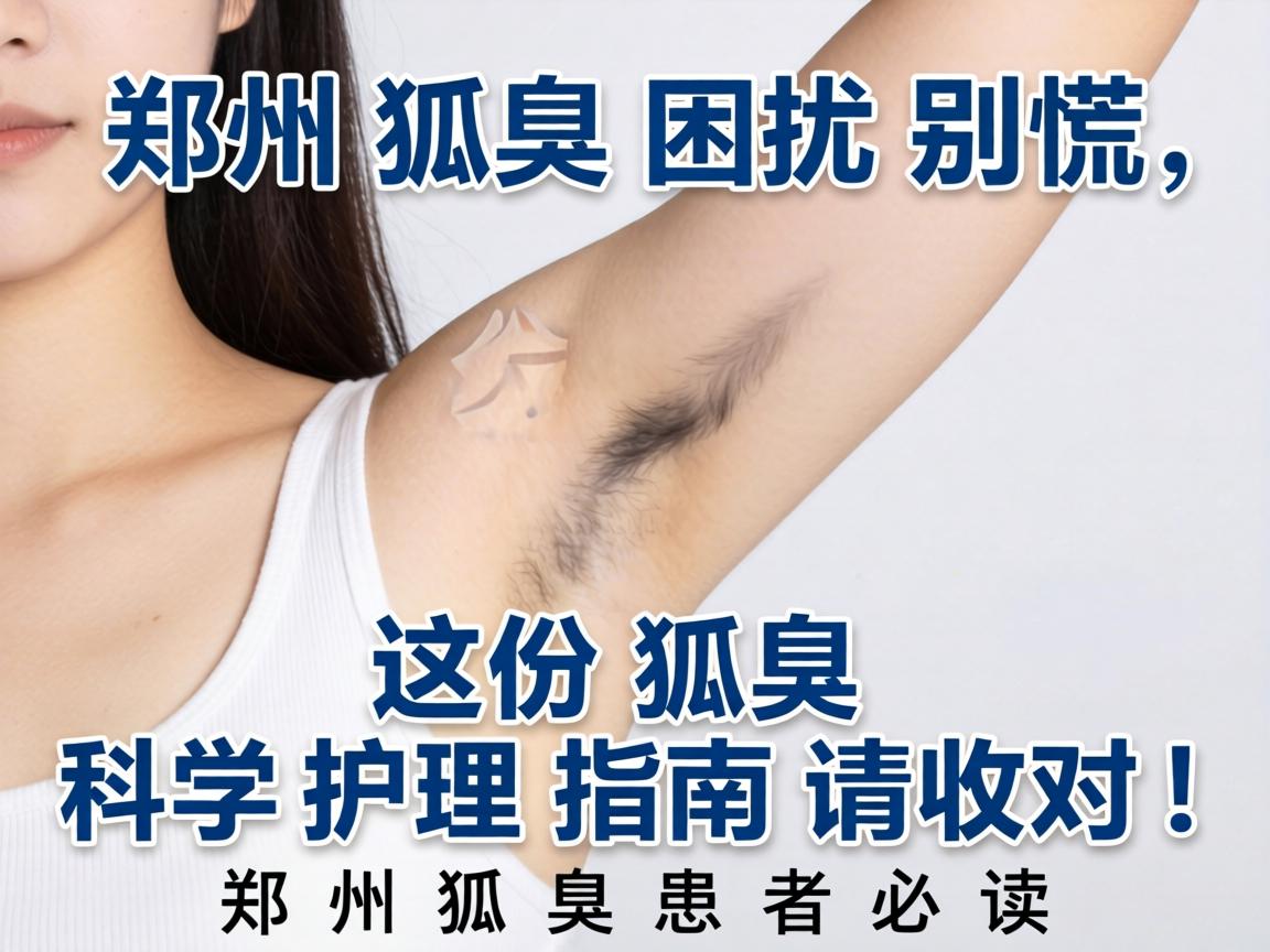 郑州狐臭困扰别慌，这份狐臭科学护理指南请收好！郑州狐臭患者必读