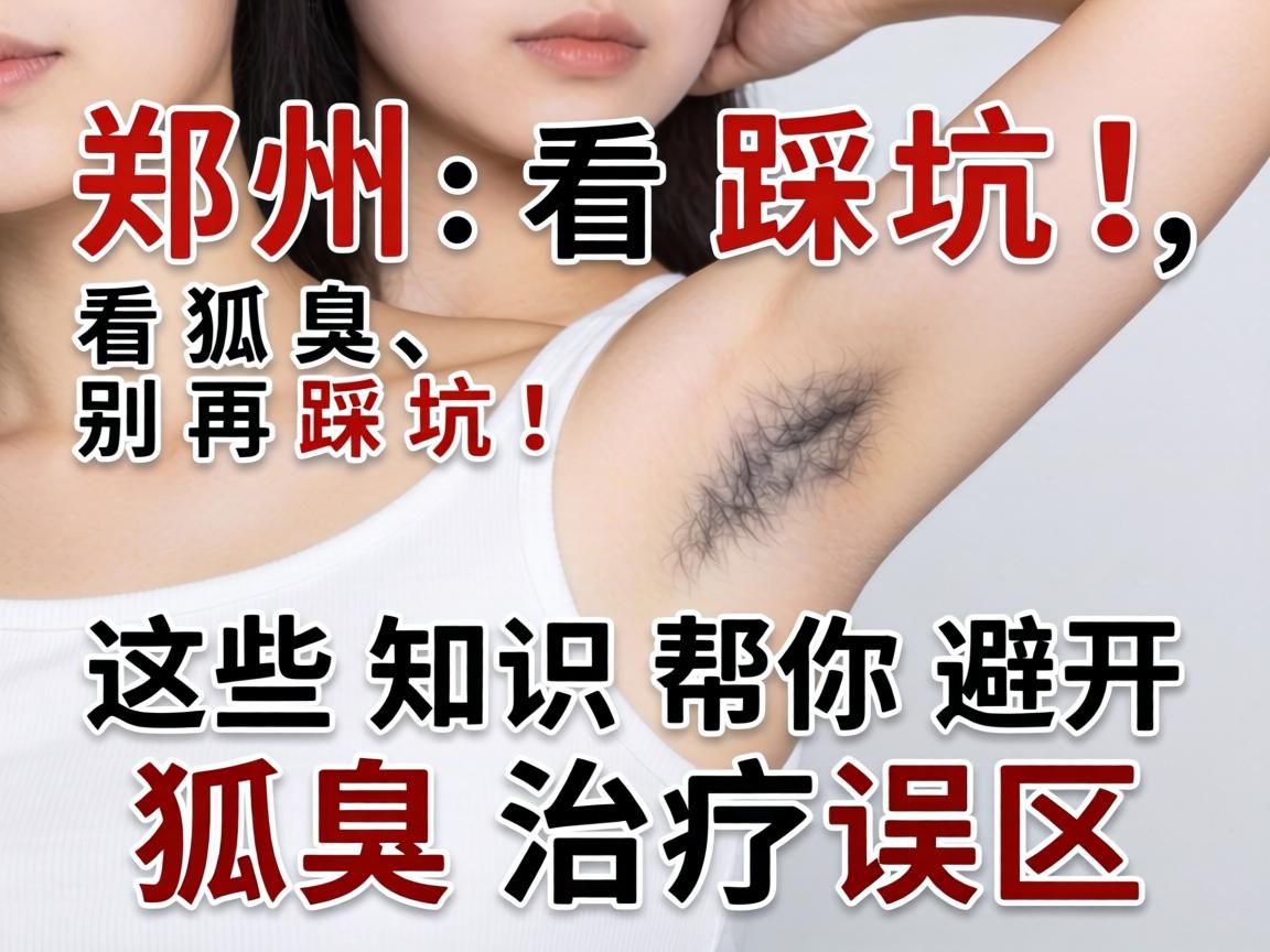 郑州看狐臭，别再踩坑！这些知识帮你避开狐臭治疗误区