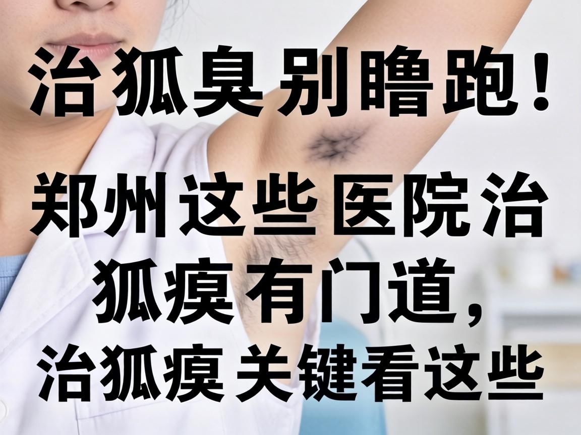 治狐臭别瞎跑！郑州这些医院治狐臭有门道，治狐臭关键看这些