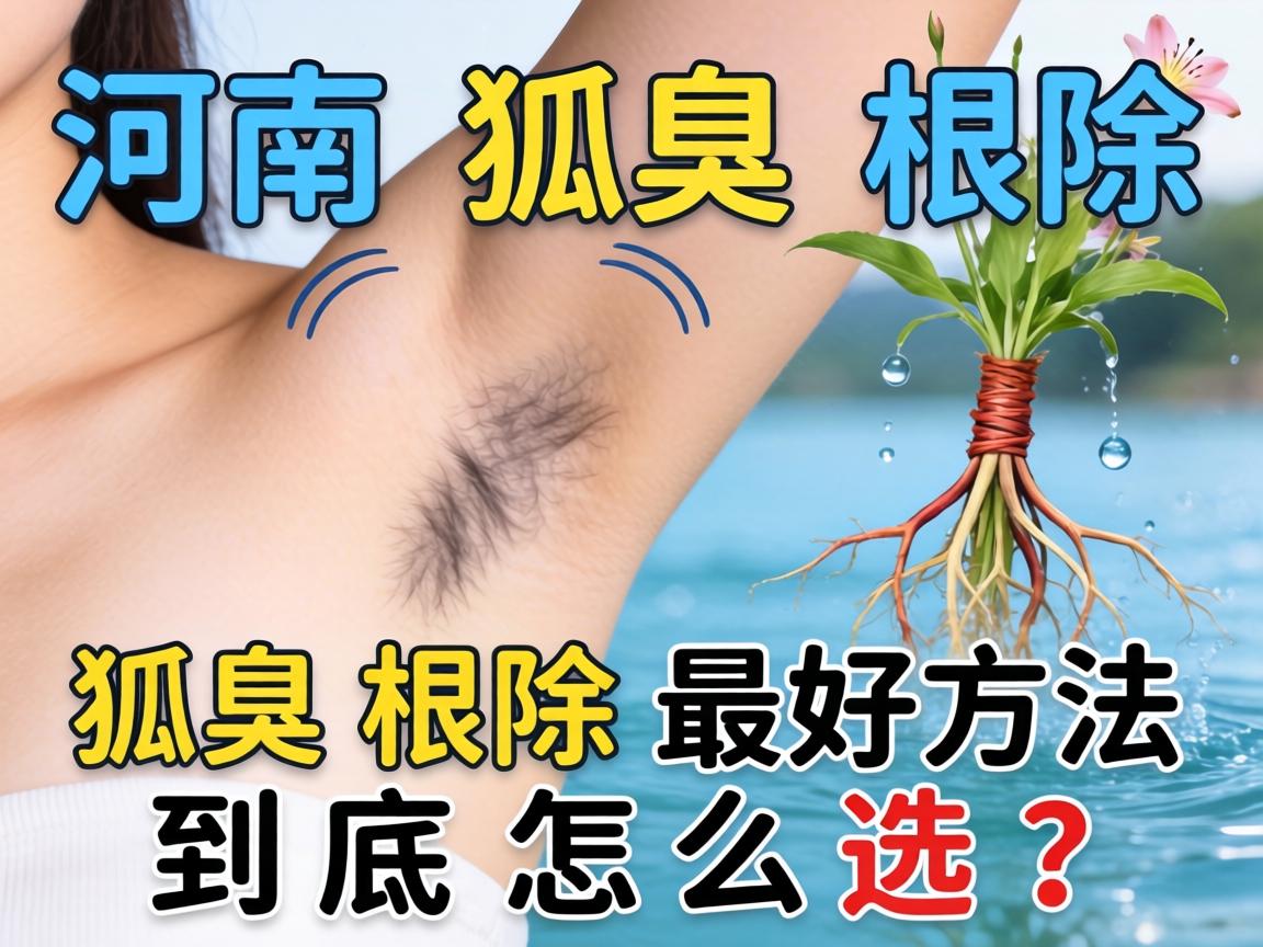 河南狐臭根除，狐臭根除最好方法到底怎么选？
