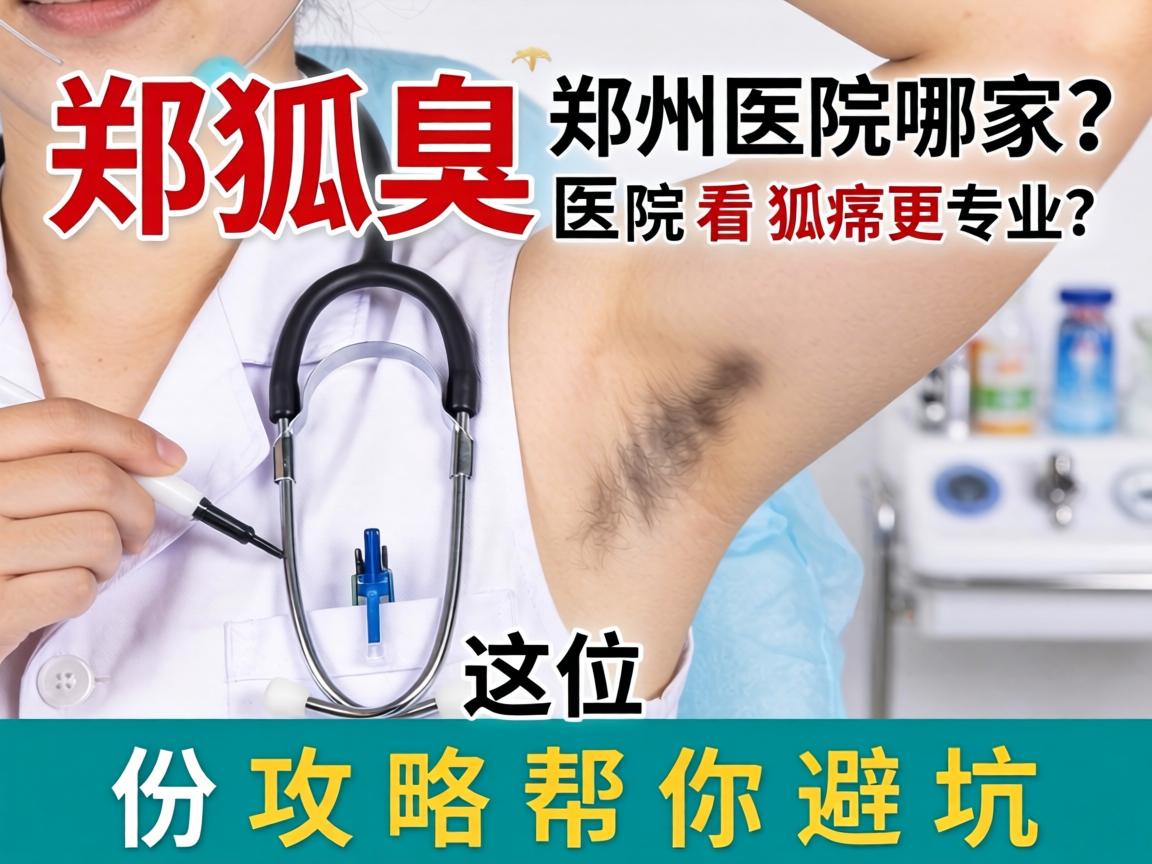 狐臭郑州医院选哪家？郑州哪家医院看狐臭更专业？这份攻略帮你避坑