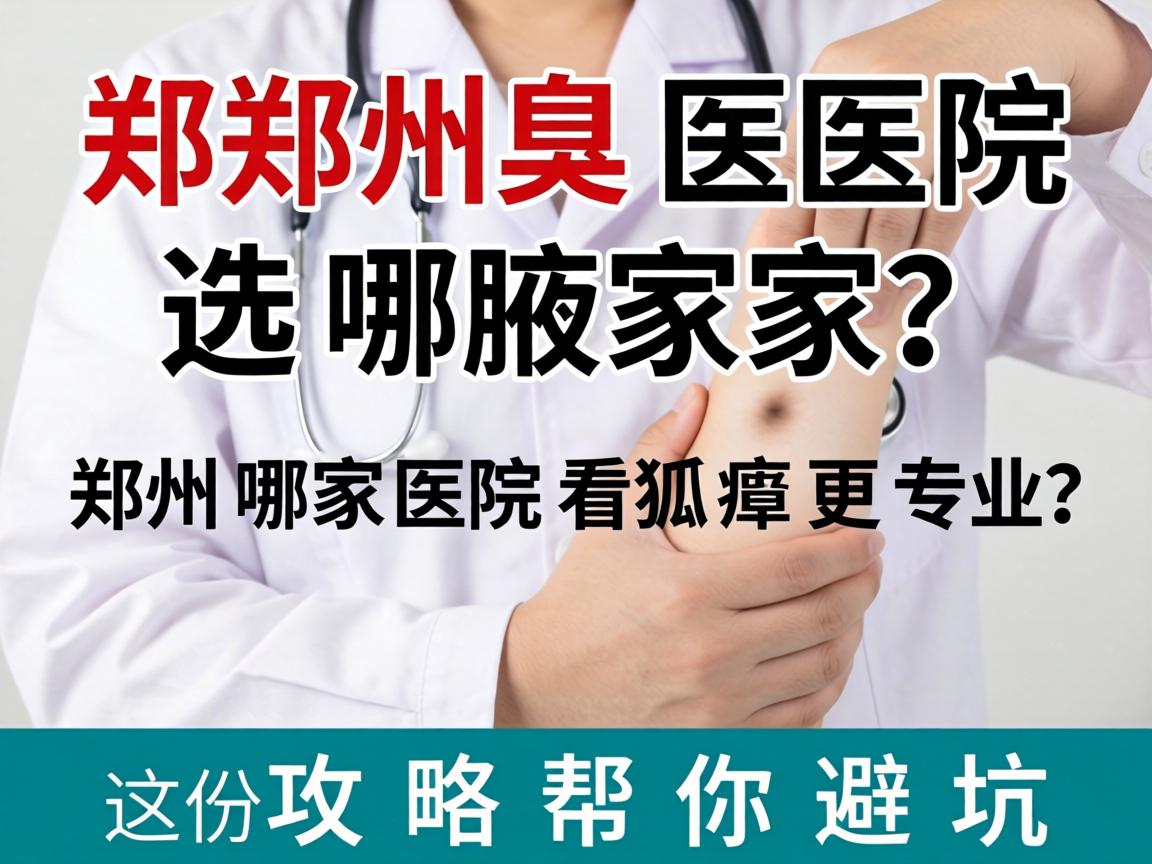 狐臭郑州医院选哪家？郑州哪家医院看狐臭更专业？这份攻略帮你避坑