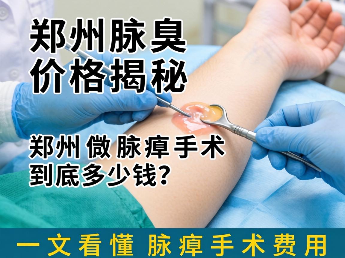 郑州腋臭手术价格揭秘，在郑州做腋臭手术到底多少钱？一文看懂腋臭手术费用
