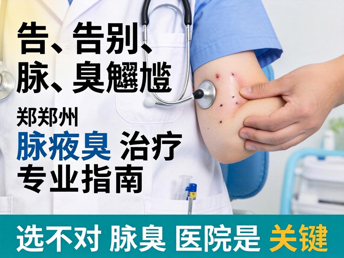 告别腋臭尴尬，郑州腋臭治疗专业指南，选对腋臭医院是关键