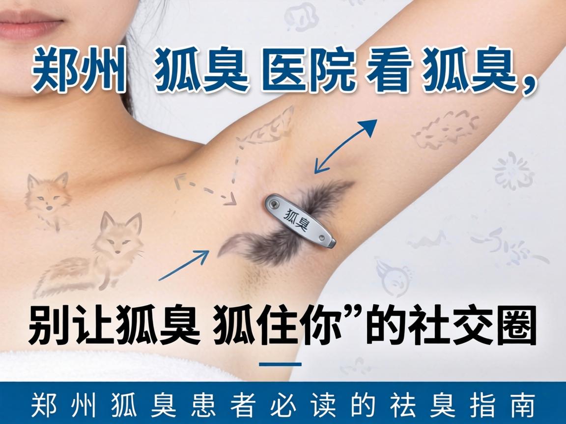 郑州狐臭医院看狐臭，别让狐臭狐住你的社交圈—郑州狐臭患者必读的祛臭指南