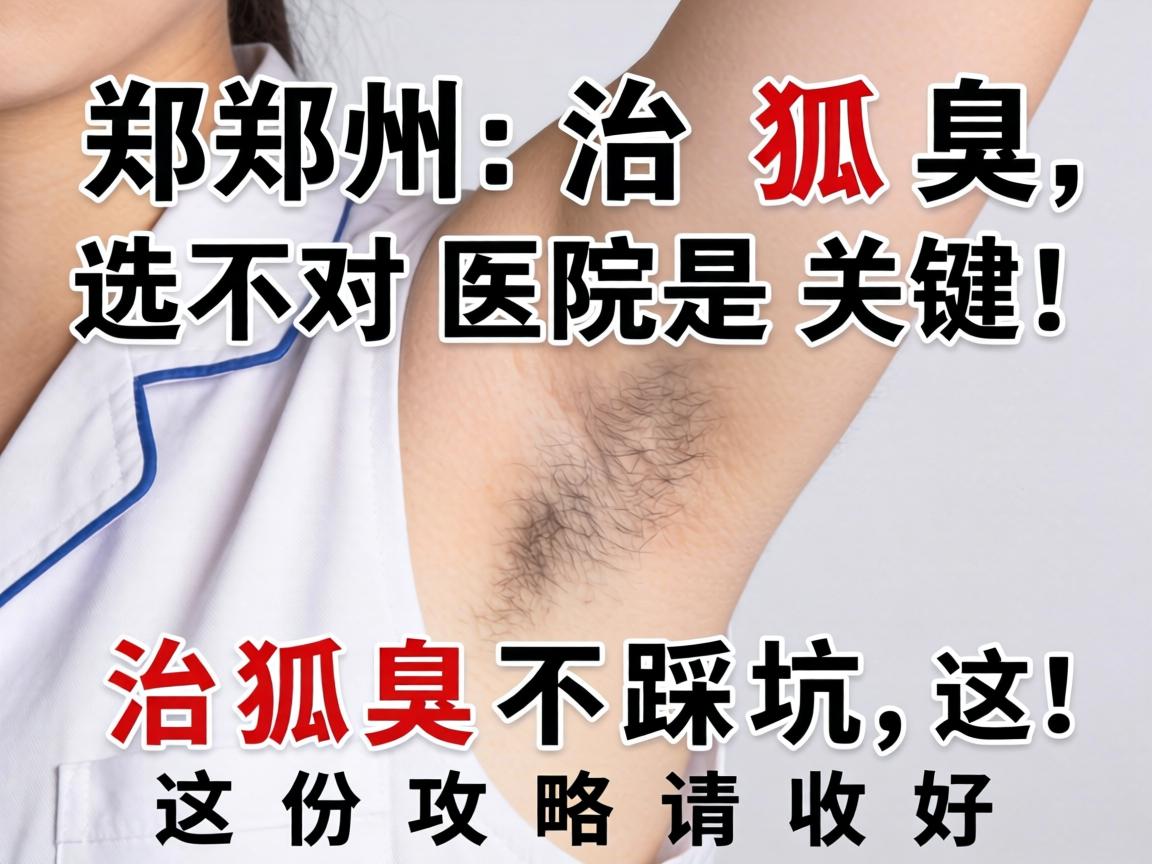 郑州治狐臭，选对医院是关键！治狐臭不踩坑，这份攻略请收好