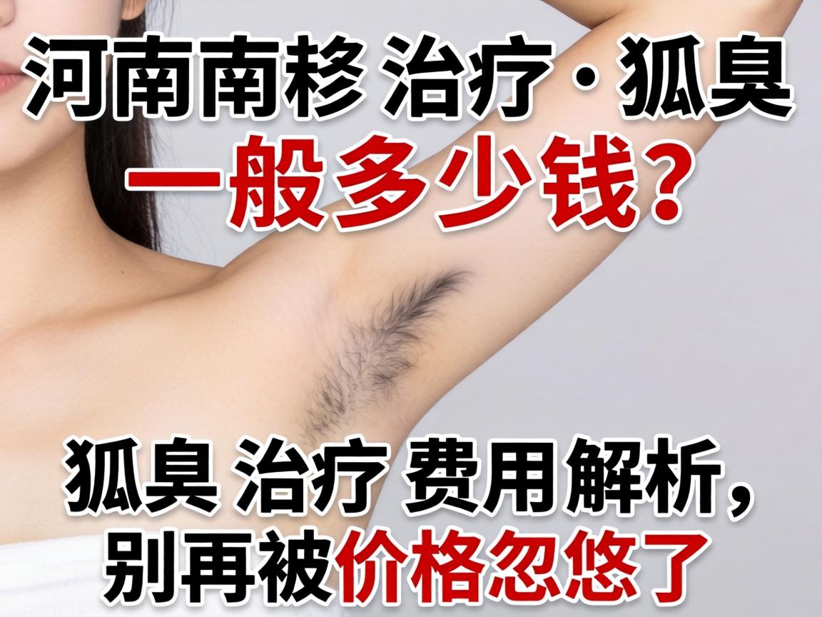 河南治疗狐臭一般多少钱？狐臭治疗费用解析，别再被价格忽悠了