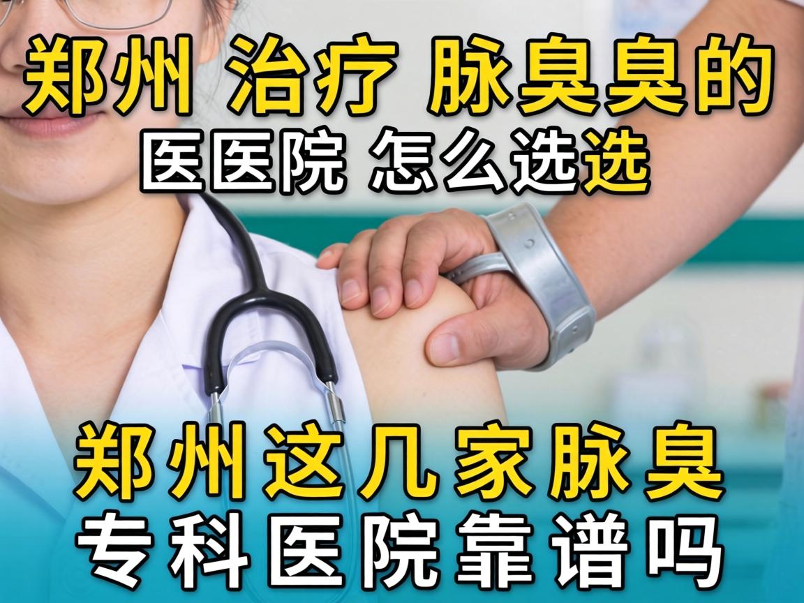 郑州治疗腋臭的医院怎么选？郑州这几家腋臭专科医院靠谱吗？