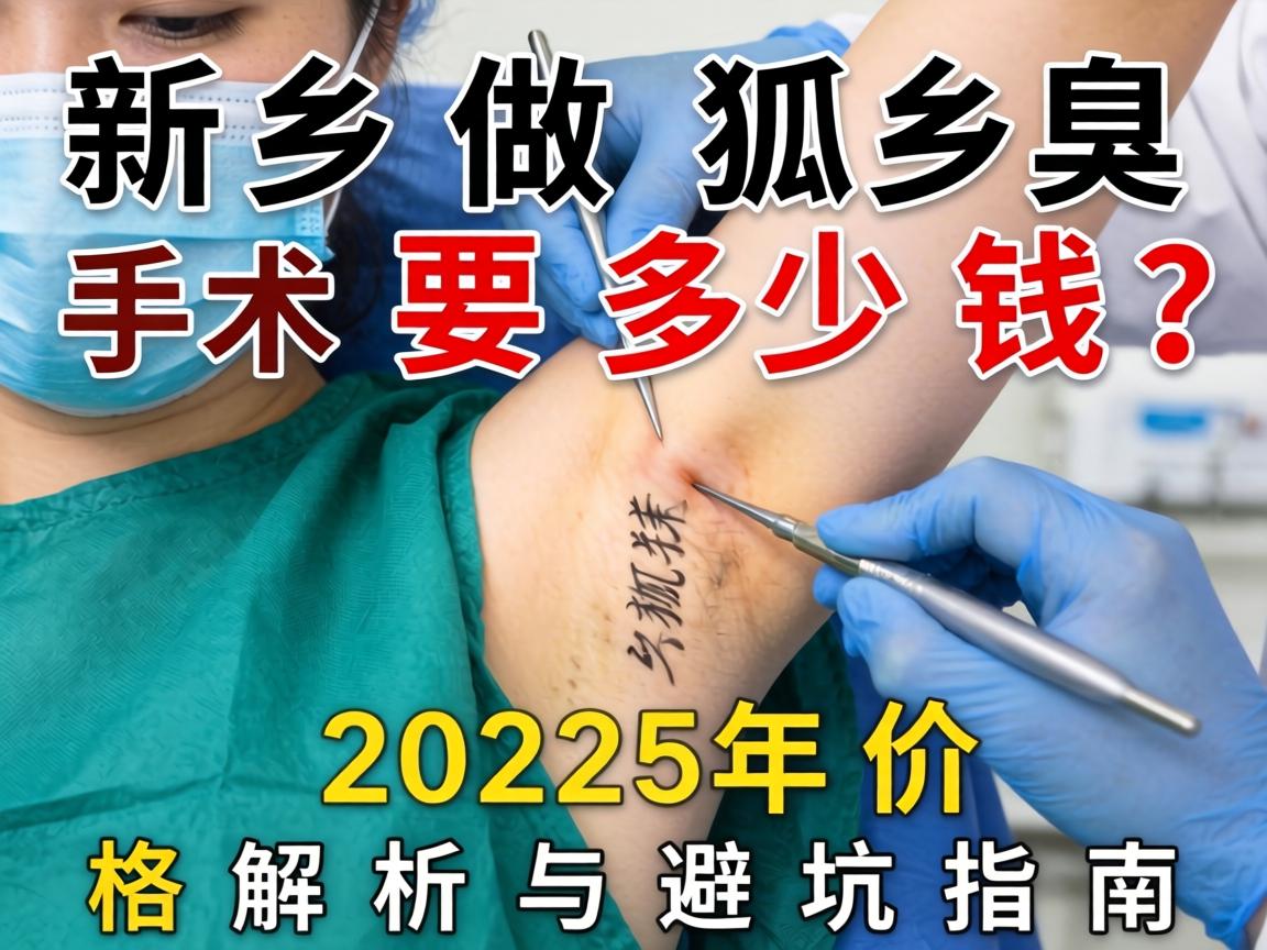 新乡做狐臭手术要多少钱？2025年价格解析与避坑指南
