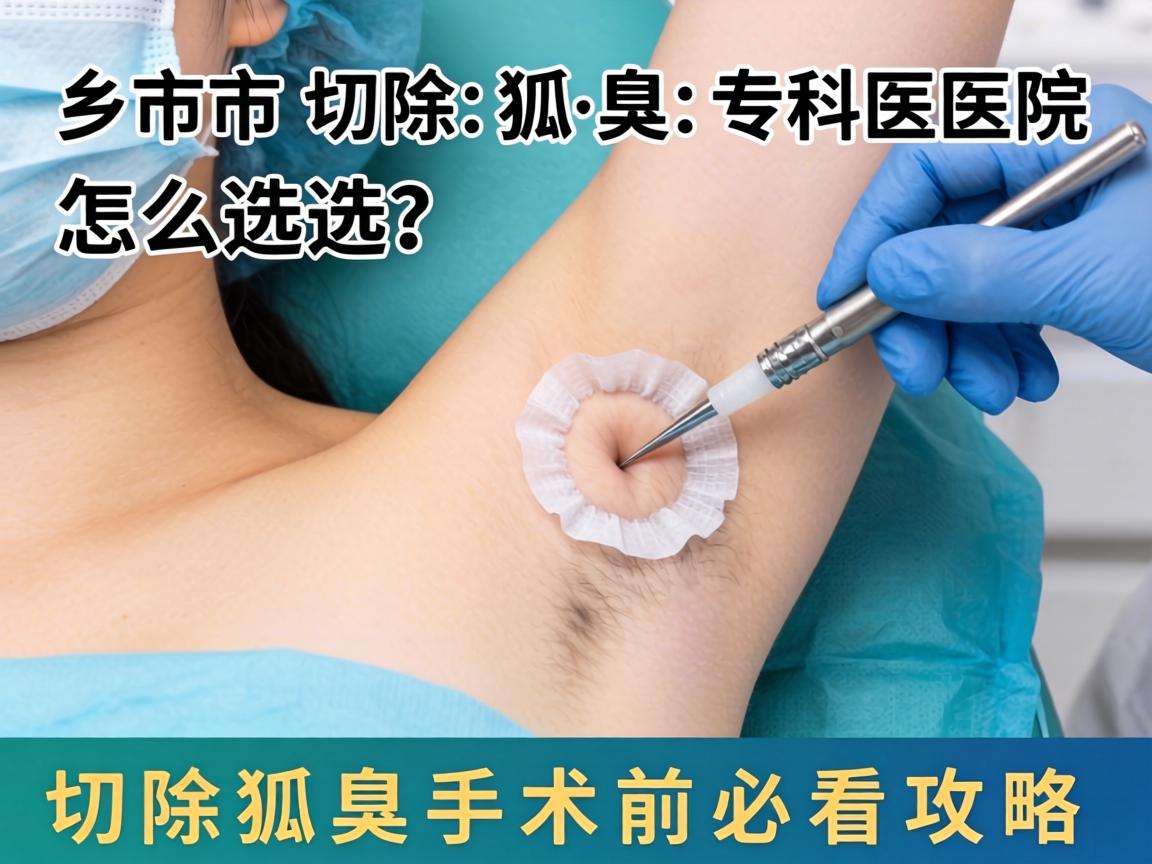 新乡市切除狐臭专科医院怎么选？切除狐臭手术前必看攻略