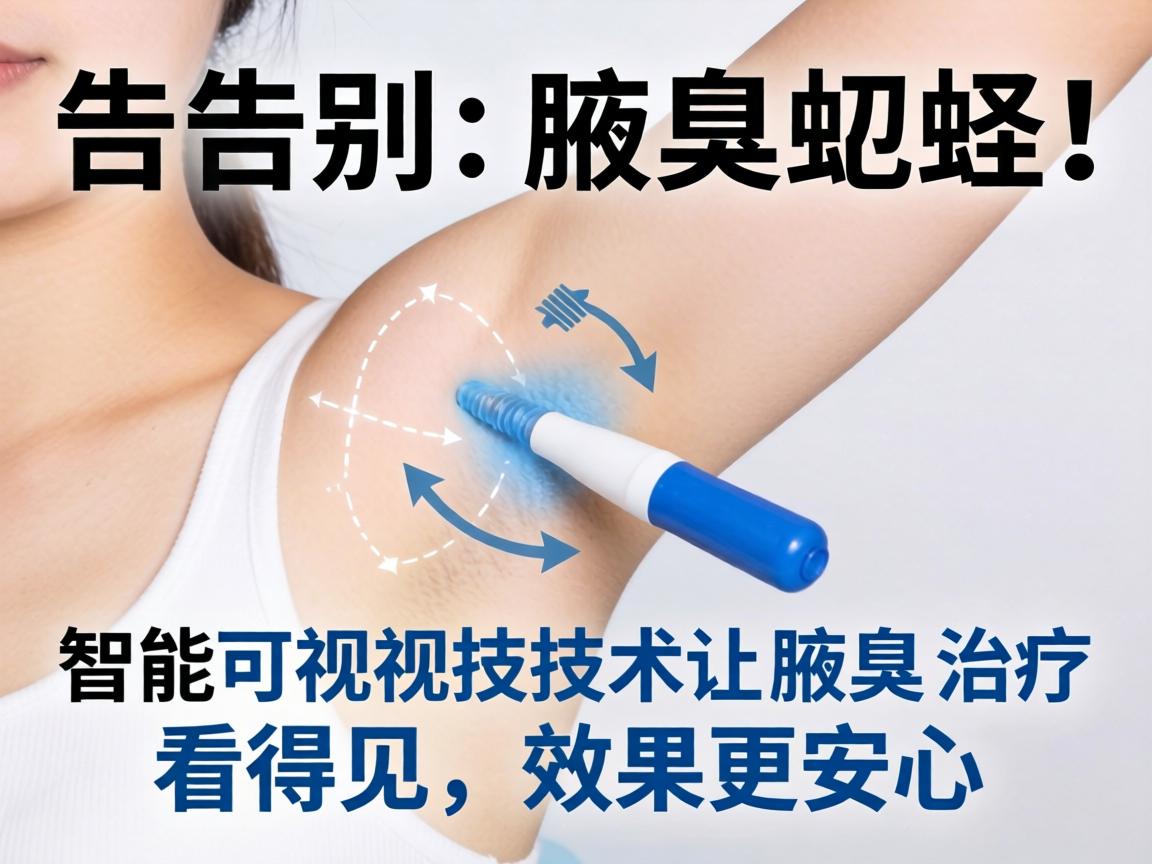 告别腋臭尴尬！智能可视技术让腋臭治疗看得见，效果更安心
