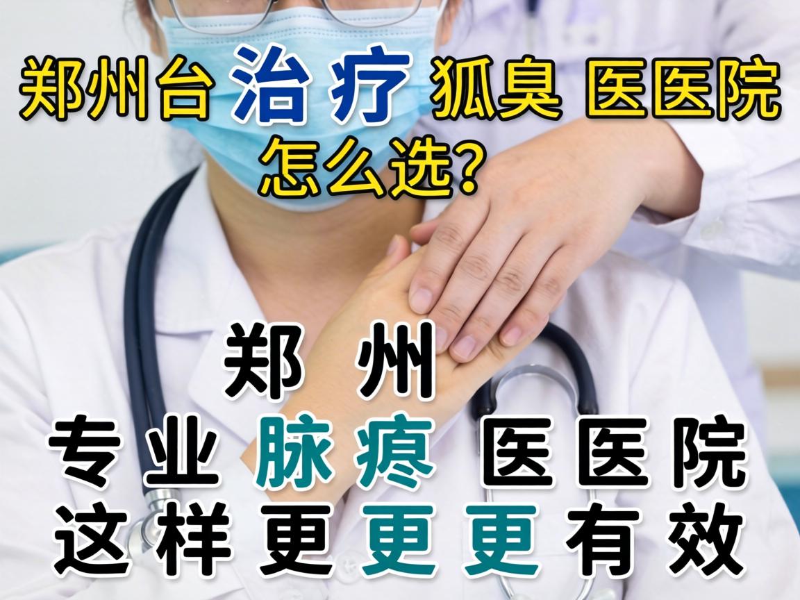 郑州治疗狐臭医院怎么选？郑州专业腋臭医院这样更有效