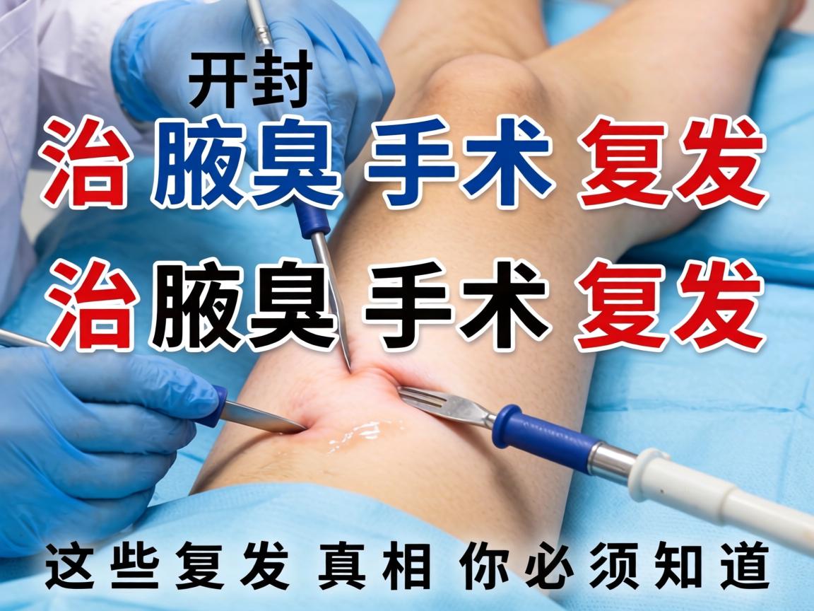 开封治腋臭手术复发，治腋臭手术复发，这些复发真相你必须知道