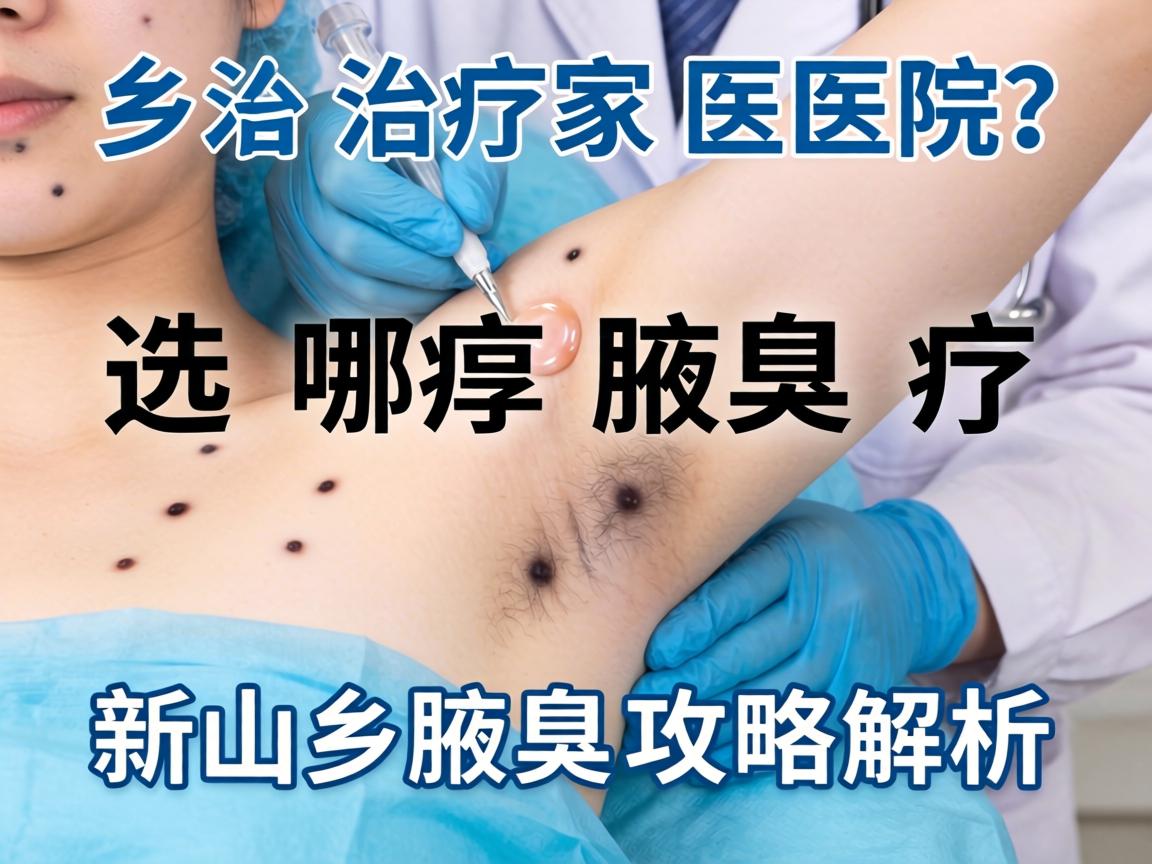 新乡治疗腋臭选哪家医院？新乡腋臭治疗攻略解析