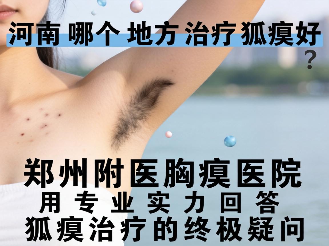 河南哪个地方治疗狐臭好？郑州附医腋臭医院用专业实力回答狐臭治疗的终极疑问