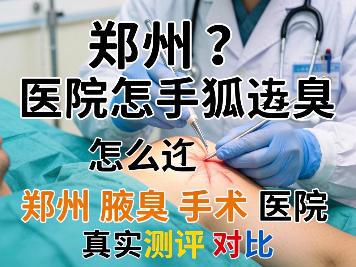 郑州狐臭手术医院怎么选？郑州腋臭手术医院真实测评对比