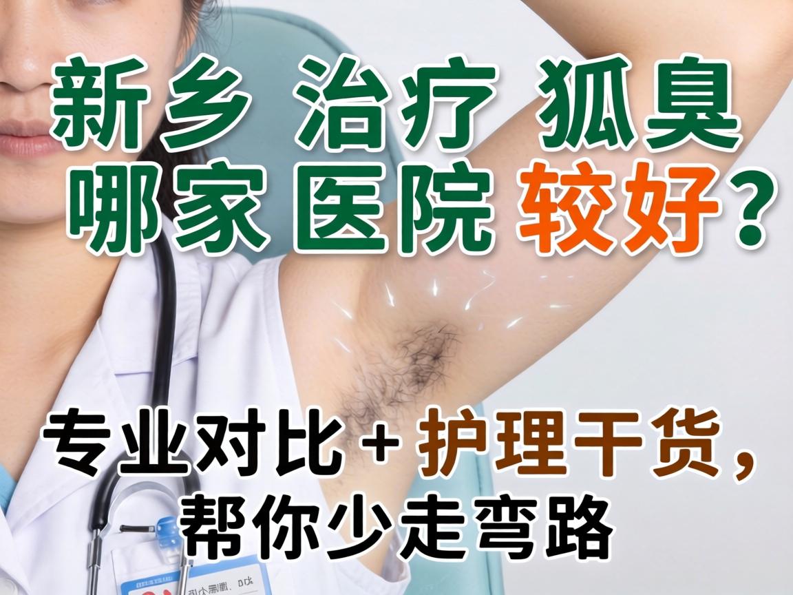 新乡治疗狐臭哪家医院较好?专业对比+护理干货,帮你少走弯路 新乡治疗狐臭哪家医院较好?专业对比+护理干货,帮你少走弯路