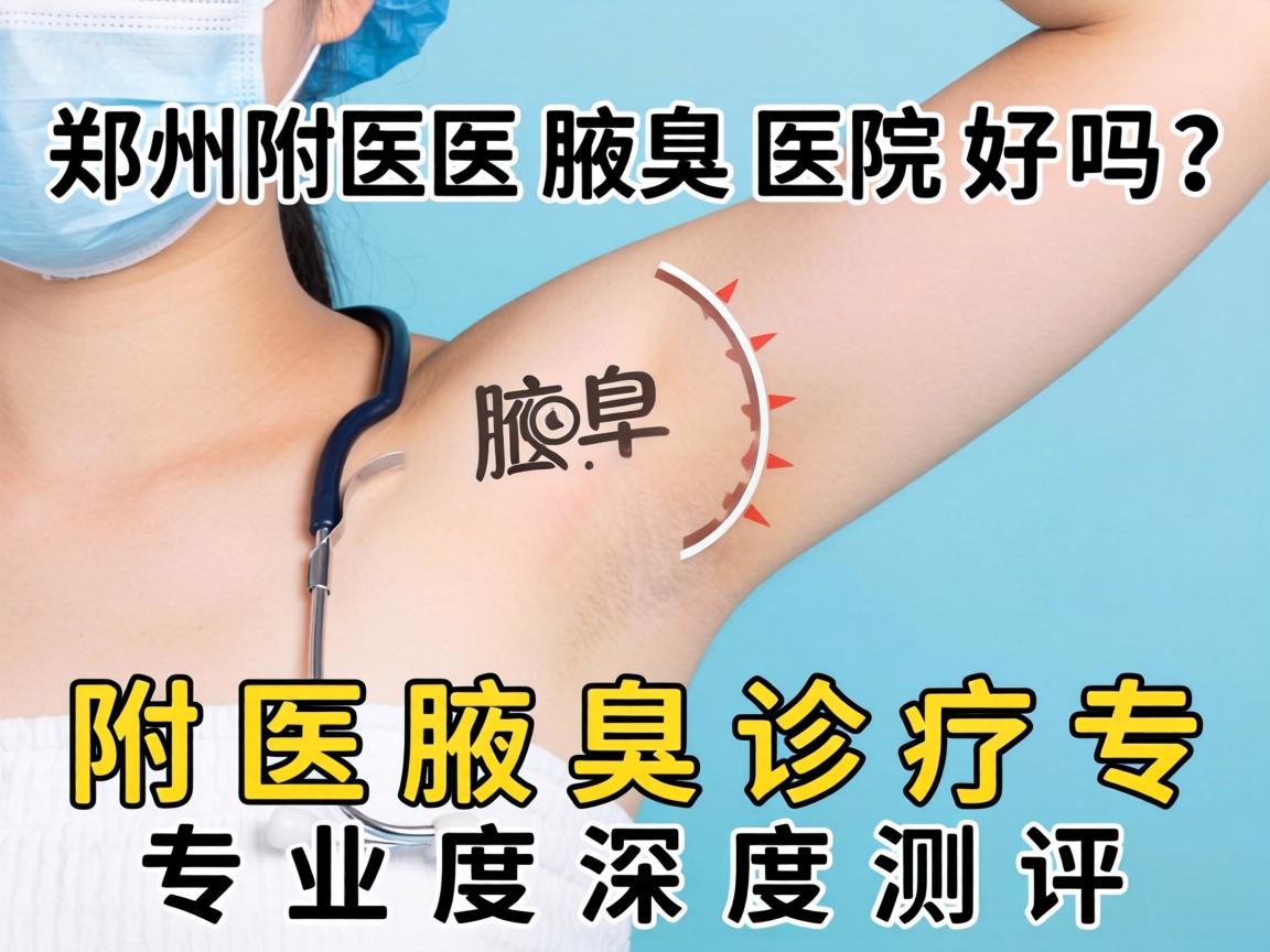 郑州附医腋臭医院好吗？附医腋臭诊疗专业度深度测评