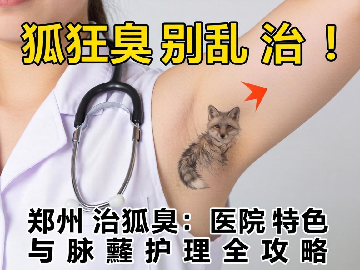 狐臭别乱治！郑州治狐臭，医院特色与腋臭护理全攻略