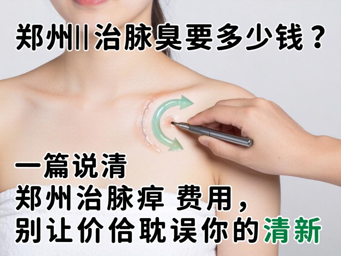 郑州治腋臭要多少钱？一篇说清郑州治腋臭费用，别让价格耽误你的清新