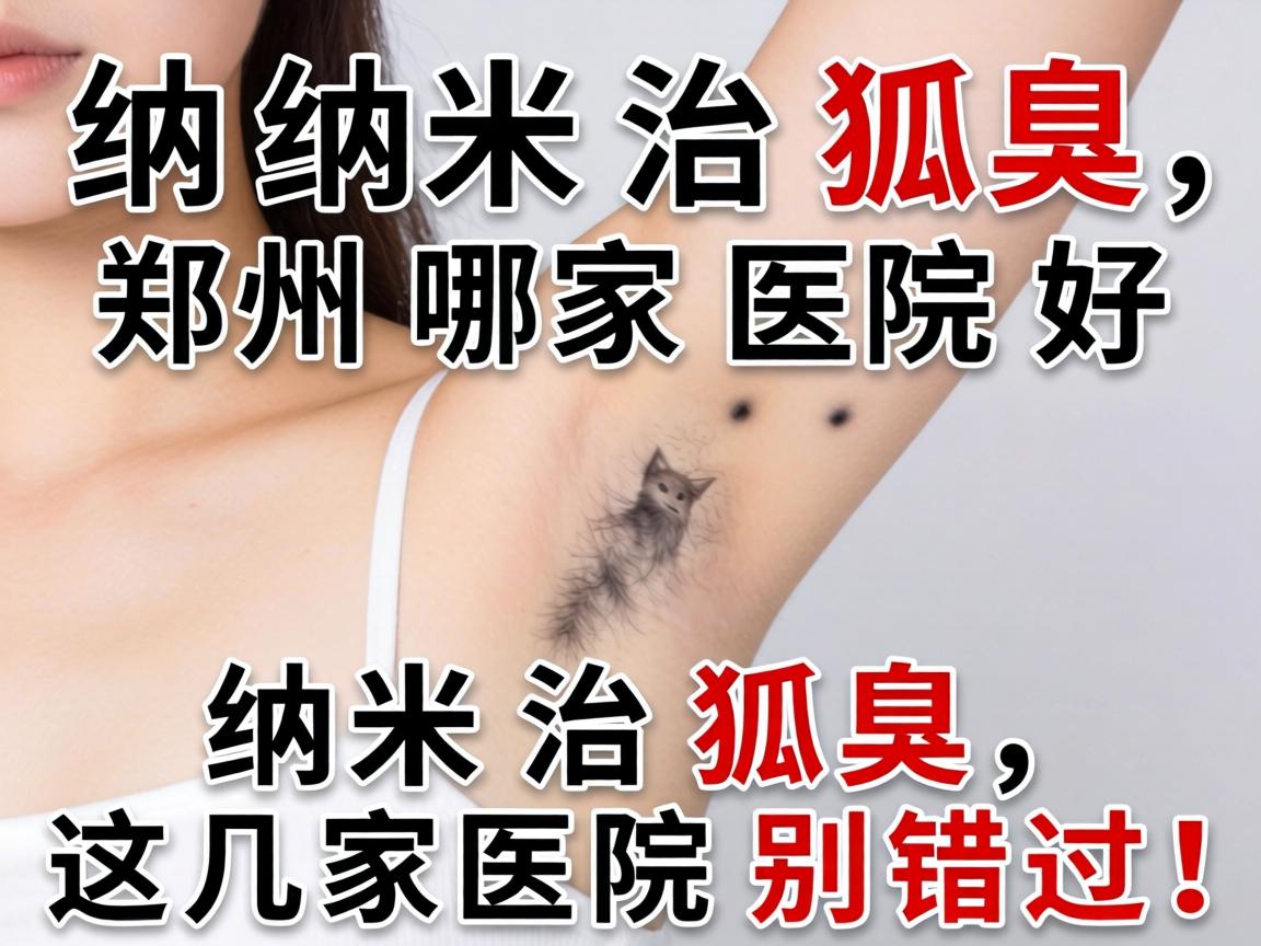 纳米治狐臭，郑州哪家医院好？纳米治狐臭，这几家医院别错过！