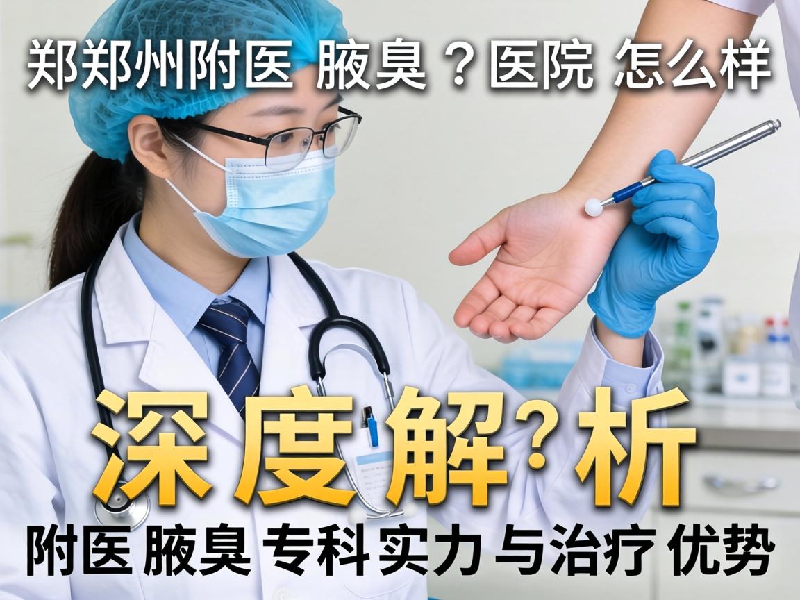 郑州附医腋臭医院怎么样？深度解析附医腋臭专科实力与治疗优势