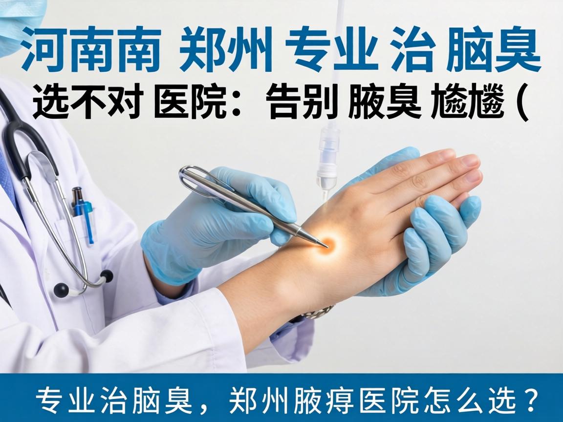 河南郑州专业治腋臭，选对医院，告别腋臭尴尬（专业治腋臭，郑州腋臭医院怎么选？