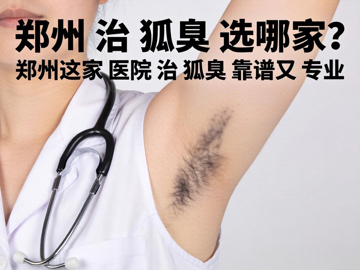 郑州治狐臭选哪家？郑州这家医院治狐臭靠谱又专业