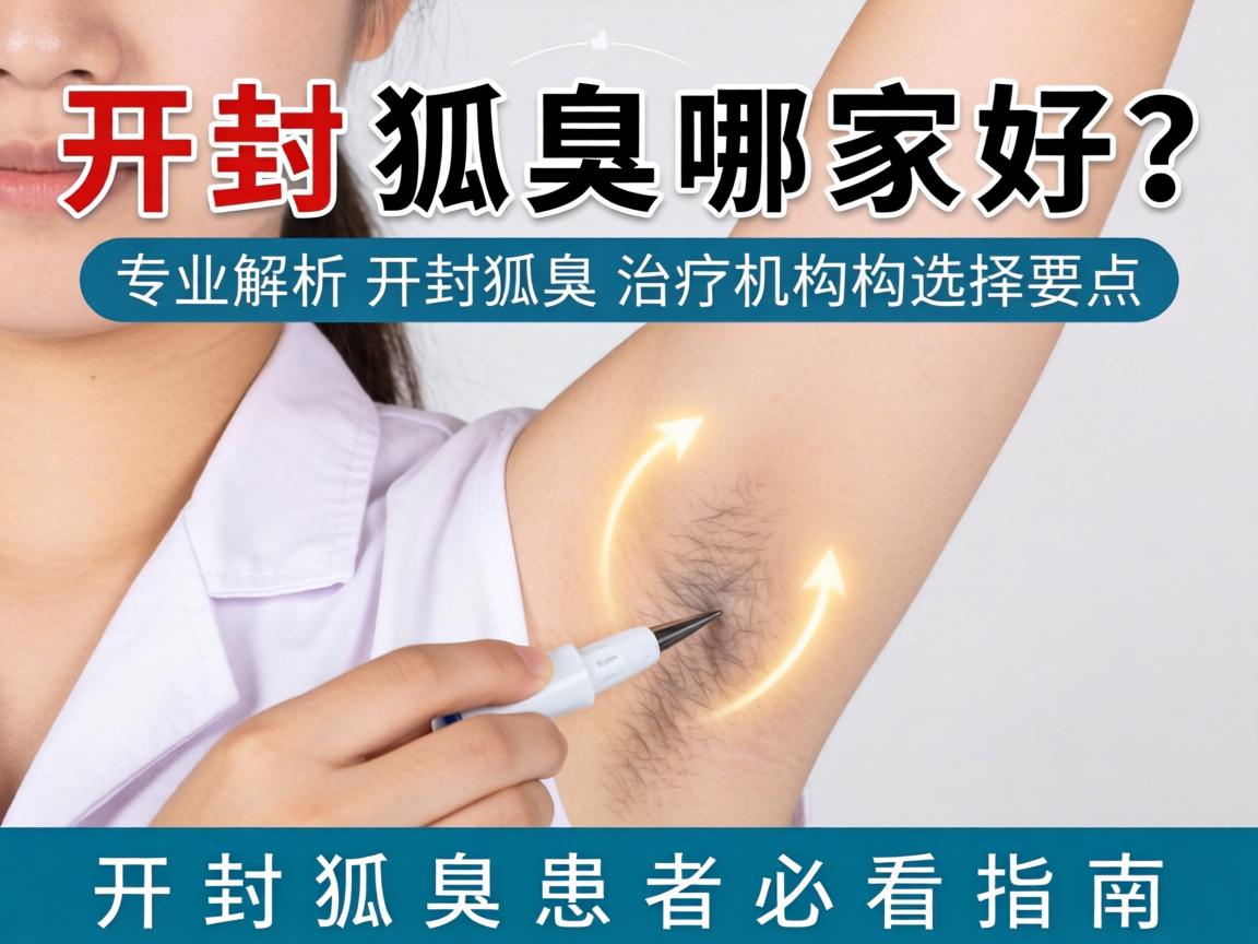 开封狐臭哪家好？专业解析开封狐臭治疗机构选择要点，开封狐臭患者必看指南